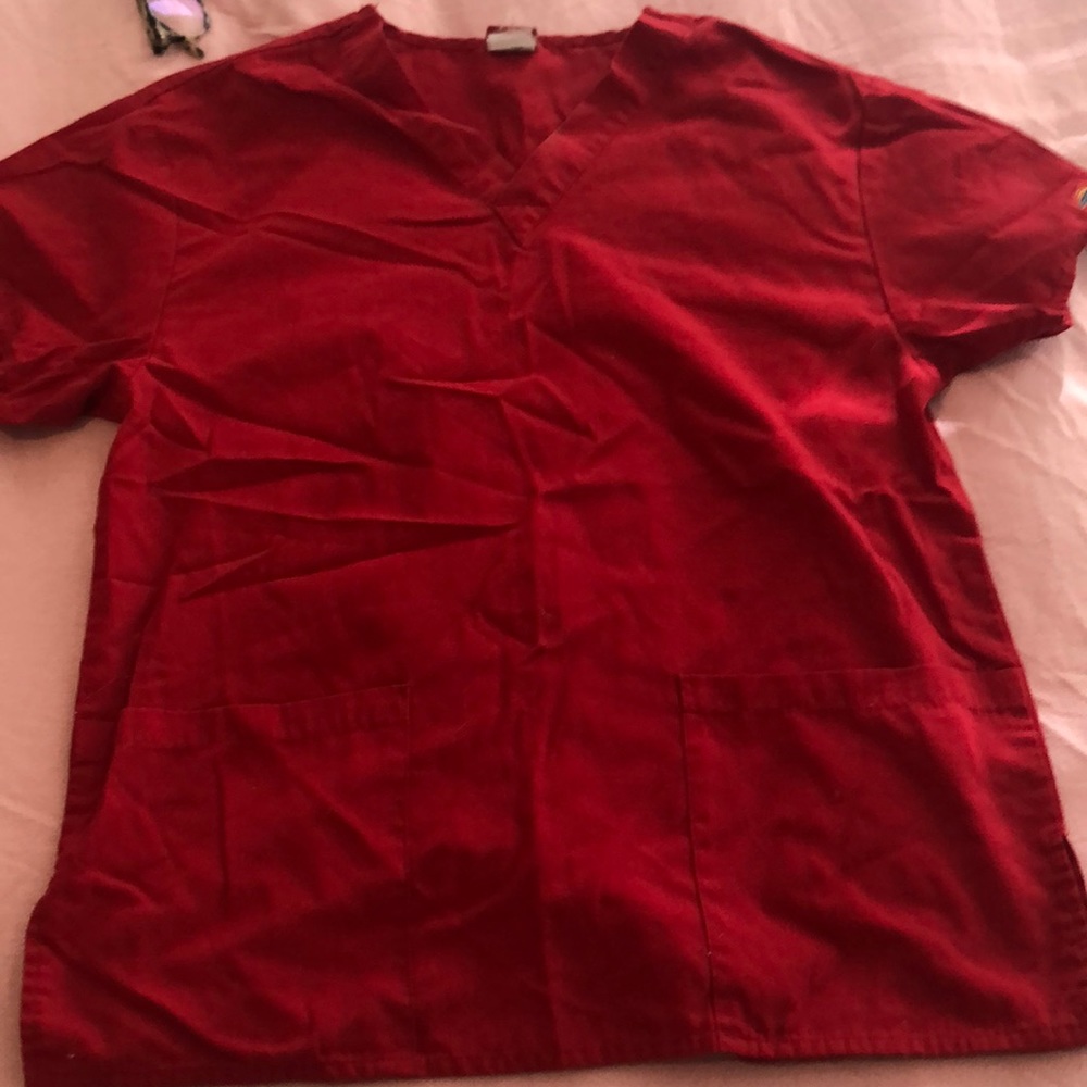 Red dickies scrub set - Picture 2 of 5